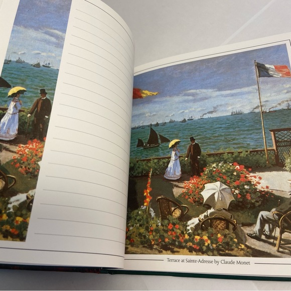 THE IMPRESSIONIST BOOK OF NOTES and Address BOOK Art Prints JOURNAL LOT 90s VTG - Picture 15 of 16